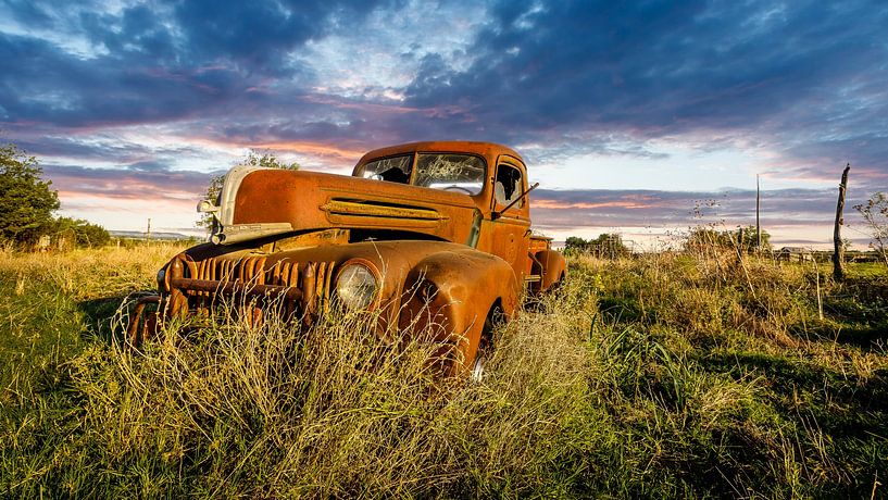 Alter Kleintransporter von Jaap Terpstra
