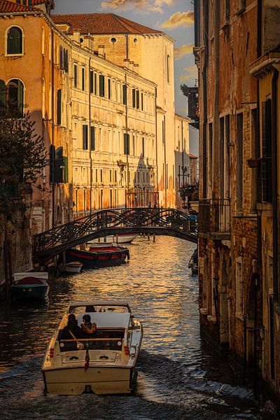 Evening sun in Venice by Dieter Ludorf