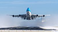 KLM Cargo 747 mit Abflug vom Flughafen Amterdam Schiphol