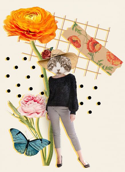 Kopf der Katze von Moonheart Artworks