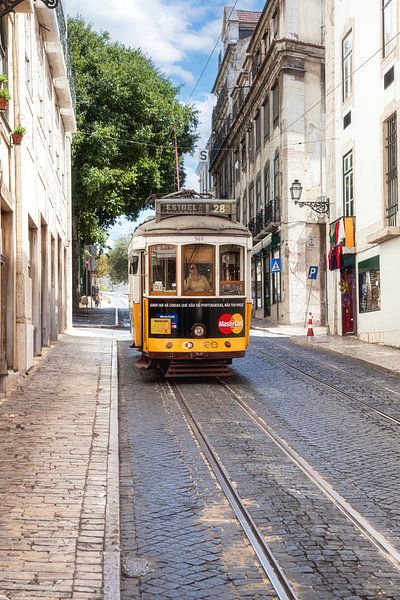 Old tramway of line 28 in Lisbon by Tilo Grellmann