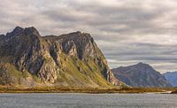 Sonnige Berge Lofoten