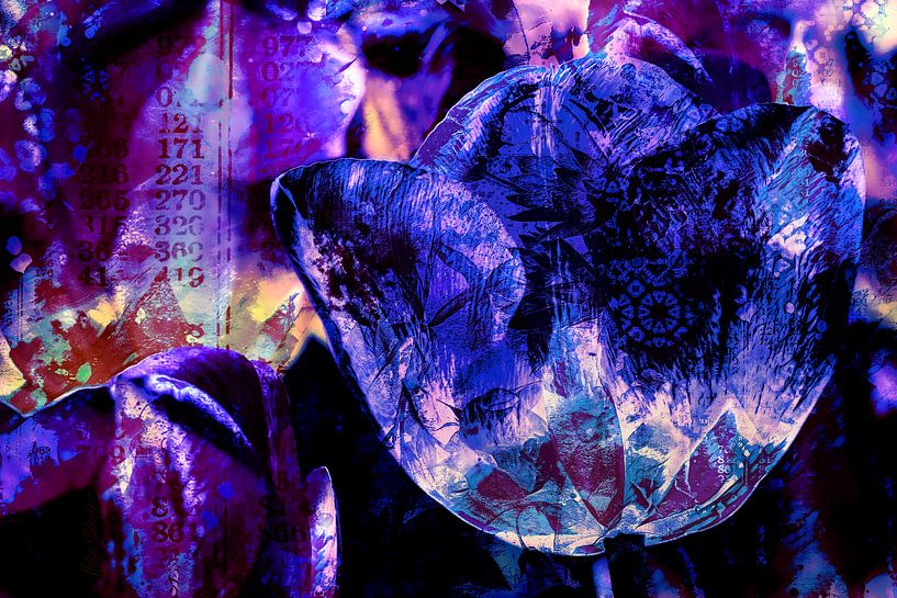 The blue tulip and really much more by Helga Blanke