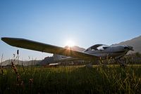 Goldene Stunde auf dem Flugplatz – Bereit zum Abflug