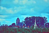 Grouw vom Wasser aus gesehen