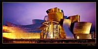 Guggenheim Bilbao in the blue hour