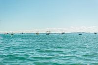 Fischerboote auf dem Meer | Brasilien - Salvador | Reisefotografie