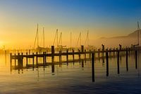 Harbour on Lake Chiemsee