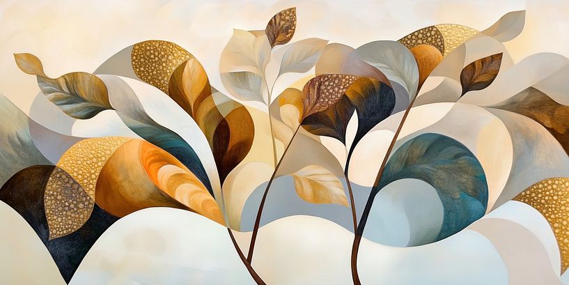 Modern abstract forms by Bert Nijholt