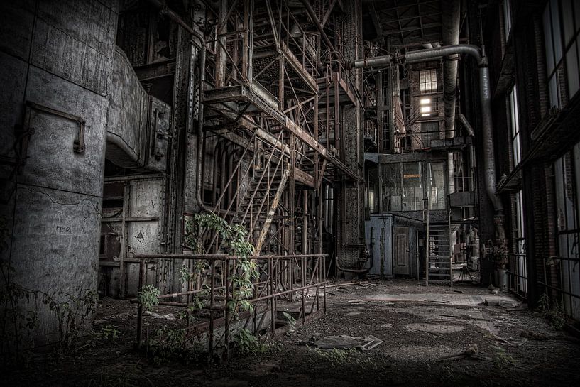 Verlassenes Kraftwerk 3 von Eus Driessen