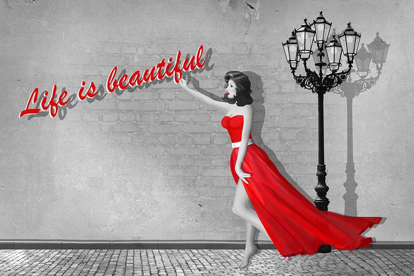 Life is beautiful by Monika Jüngling