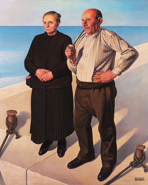 Cagnaccio di San Pietro, Warten, 1934 von Atelier Liesjes