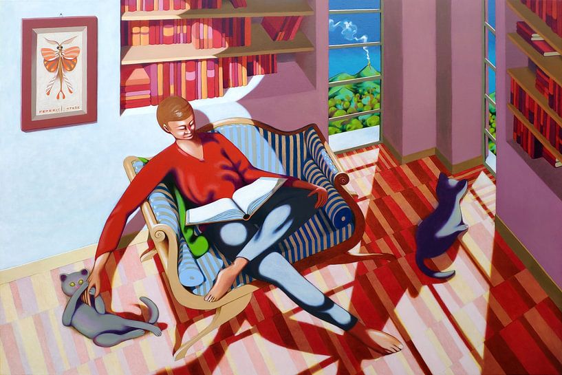 Der Lesesaal von federico cortese