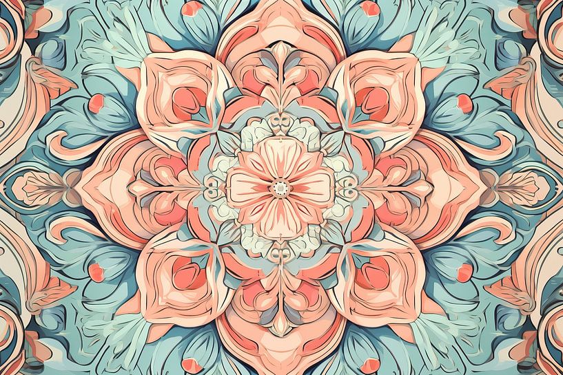 Serenity&#039;s Glow malen |Ruhe im Inneren von ARTEO Gemälde