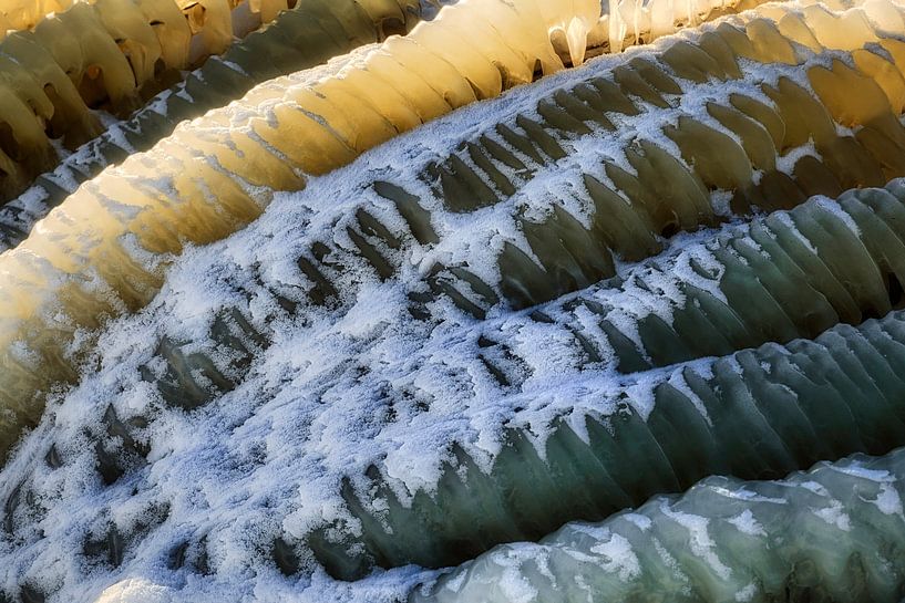 Eisskulptur von Peter Bolman