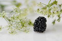 Brombeeren mit Petersilie