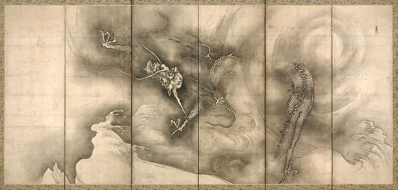 Sesson Shūkei. Drache und Tiger von 1000 Schilderijen