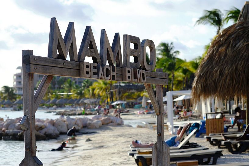 Strand auf Curaçao von Sjoerd van der Hucht