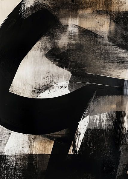 Körper Abstraktion Malerei von JBJart Justyna Jaszke