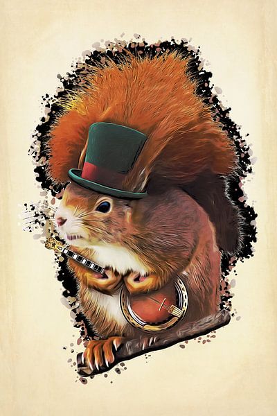 The squirrel by AD DESIGN Photo & PhotoArt