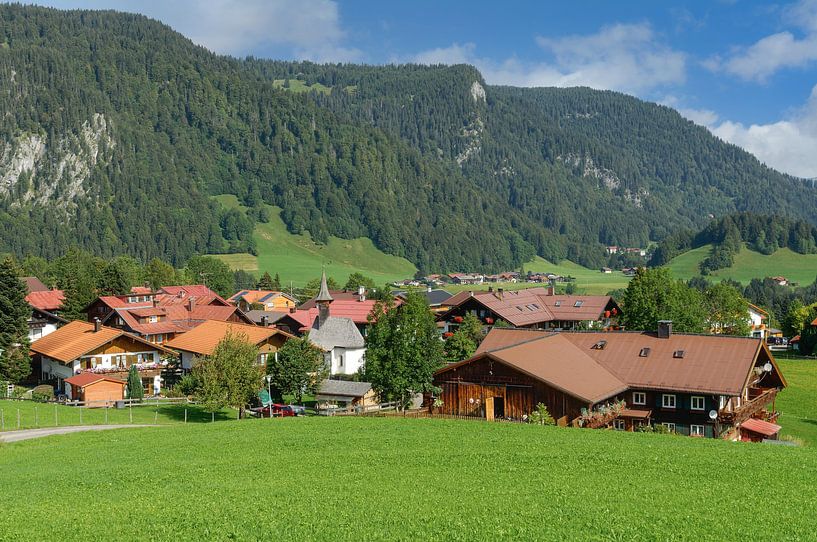 Kornau près d'Oberstdorf dans l'Allgäu par Peter Eckert
