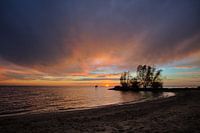 Sonnenuntergang IJsselmeer bei Urk