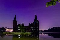 Schloss Hoensbroek in Aurora Borealis