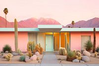 Mid-eeuwse sferen in Palm Springs