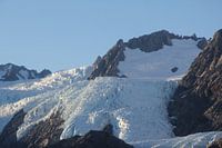 glacier dans les Alpes néo-zélandaises