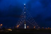 World's biggest Christmas tree shines over Utrecht again