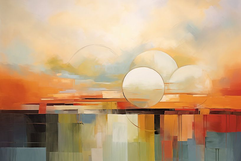 Abstract landscape by Bert Nijholt