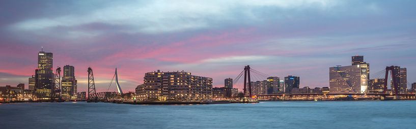 Panorama Kop van Zuid, Rotterdam  par Jan Koppelaar Fotografie