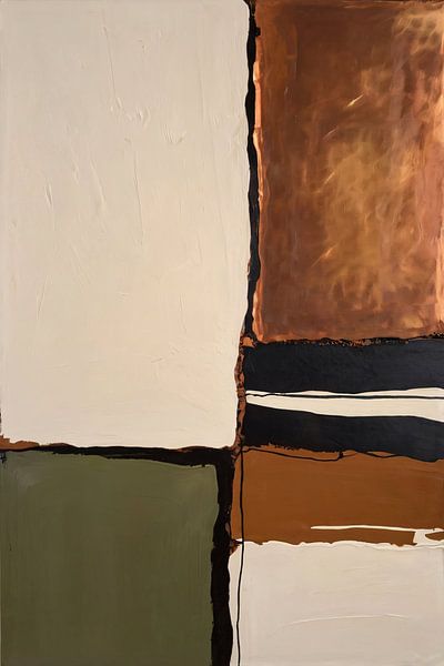 Abstract geometric colour design by Art & Soul Creations