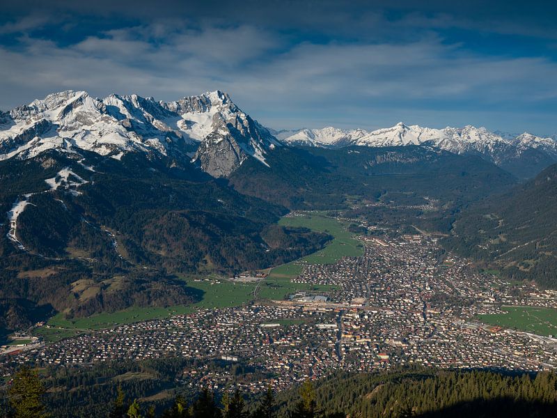 View to the Zugspitze by Andreas Müller