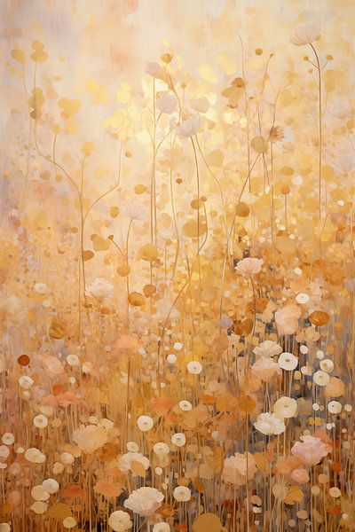 Goldene Blumen von Whale & Sons