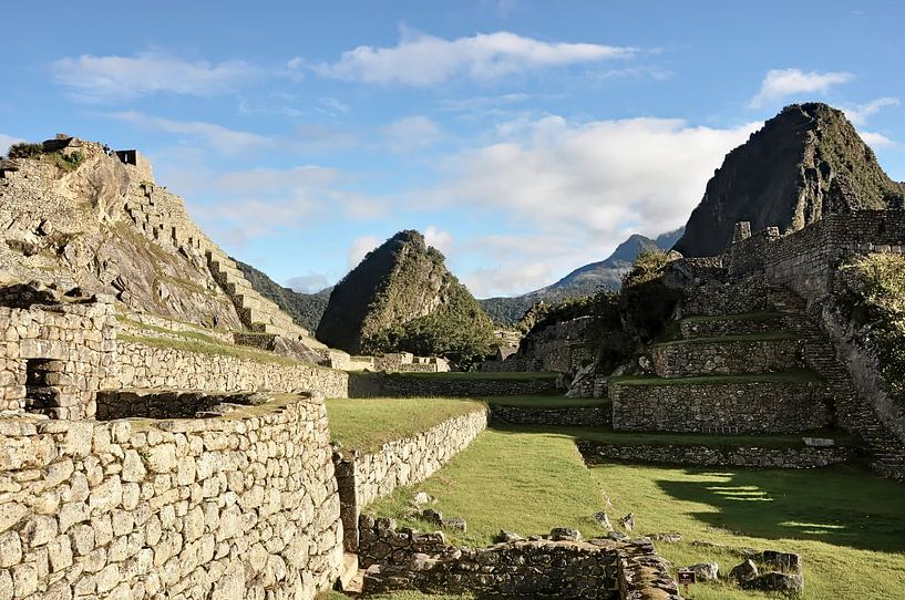 Exploring the Inca remains at the top of the Andes mountains by Frank Photos