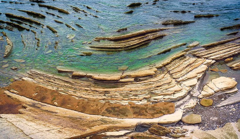 0745 Rock Layers I by Adrien Hendrickx