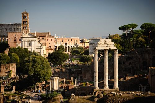 Forum Romanum und Kolosseum von Sjoerd Mouissie