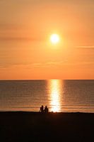 Zonsopkomst gezien door geliefden