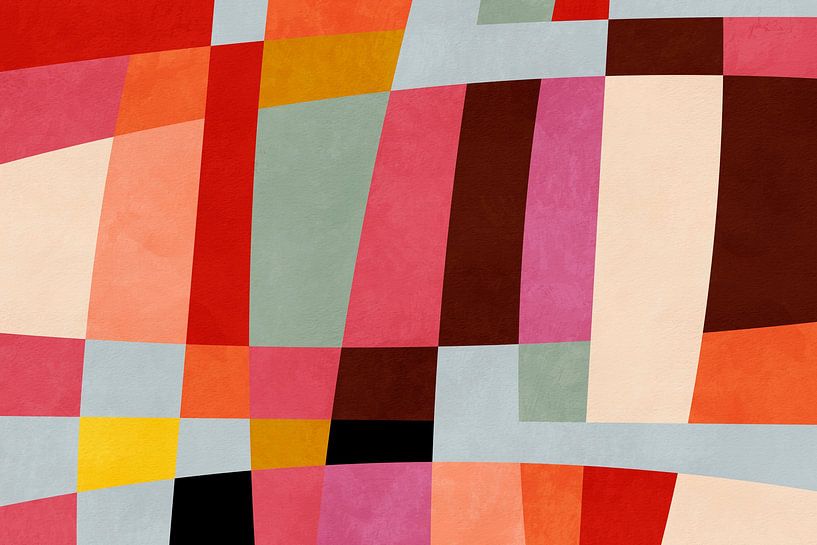 Géométrique, à carreaux par Ana Rut Bre