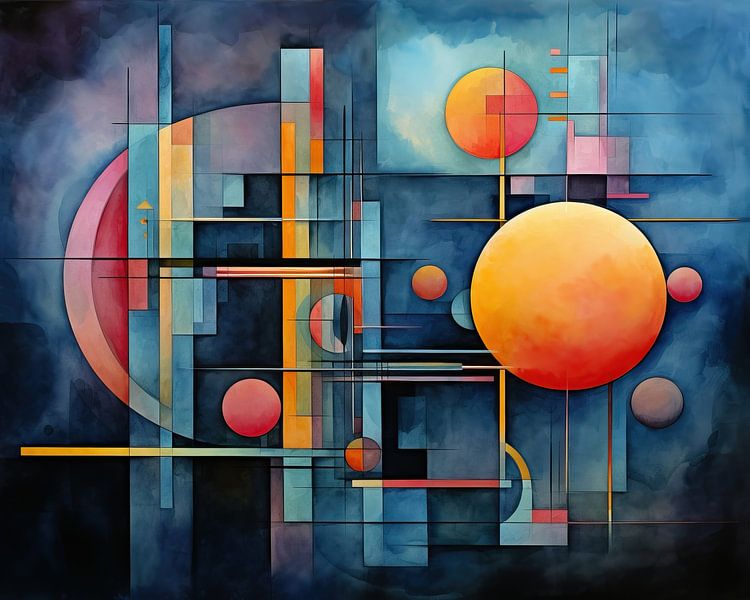 Abstract in Watercolour 90976 by Abstract Painting