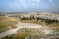 Roman city of Jerash in Jordan