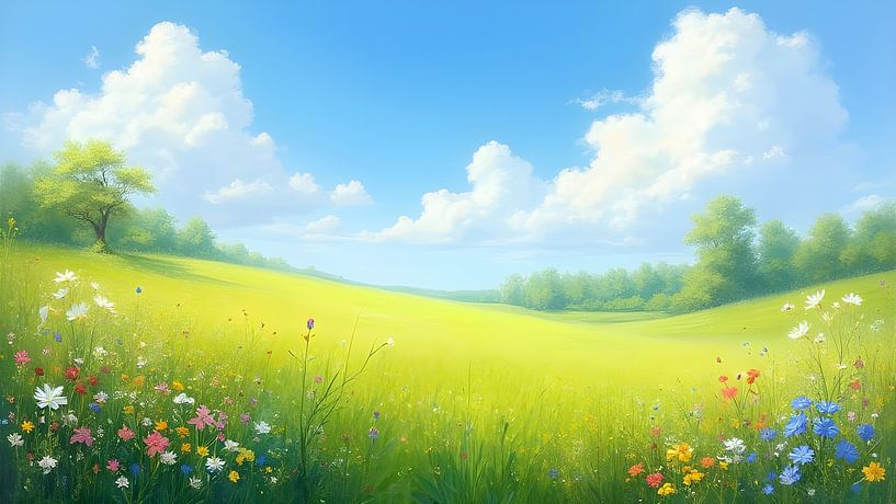 A sunny summer's day by Kristin M