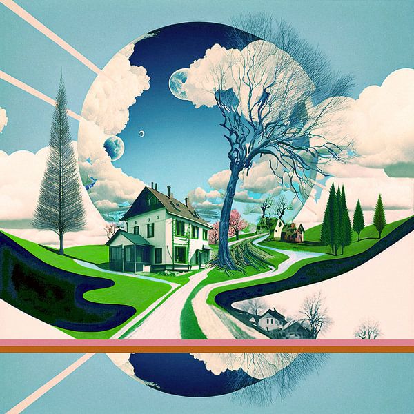 Kleine Welt von Vlindertuin-Art