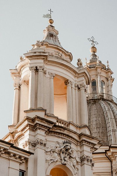 Barockes Abendlicht in Rom von Isis Sturtewagen