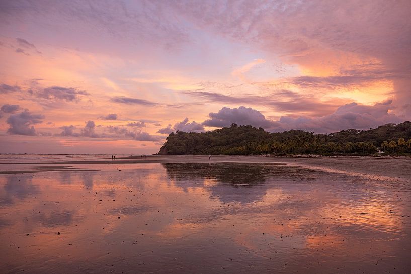 Coucher de soleil de rêve à Samara, Costa Rica par Andreas Peters