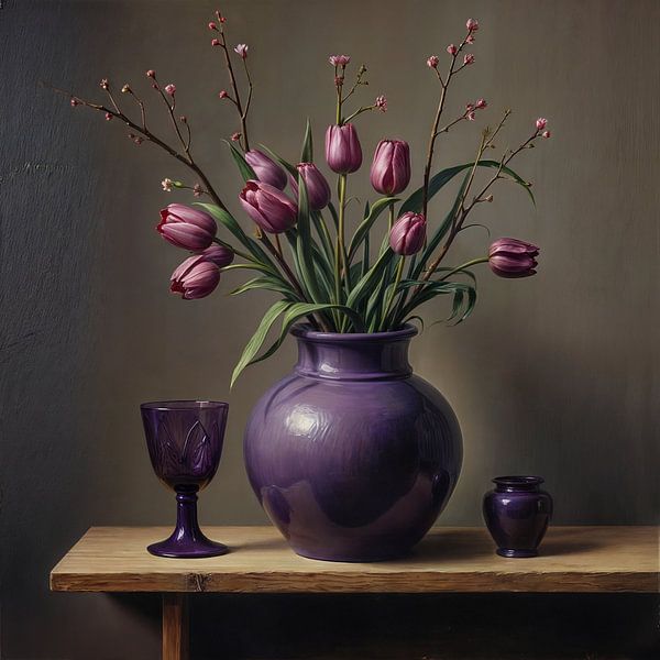 Nature morte aux fleurs par The Nudes Gallery