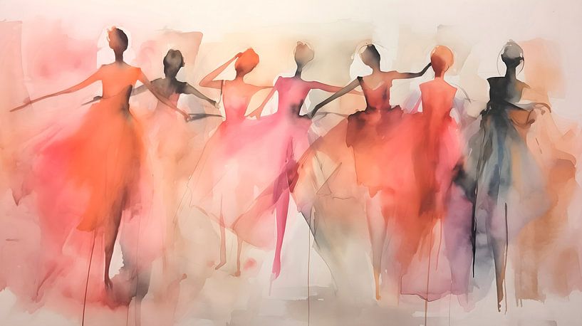 Ballet in Motion van Harry Hadders Design