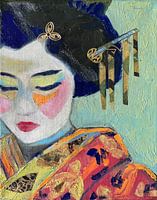 Geisha Green and Gold