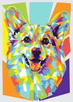 Corgi WPAP Kunst